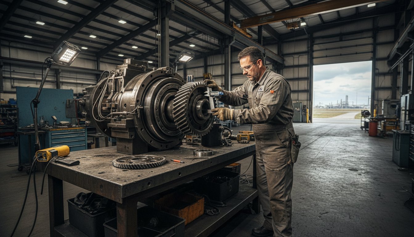 Industrial Gearbox Inspection and Testing Services: A Technical Guide to Mechanical Integrity