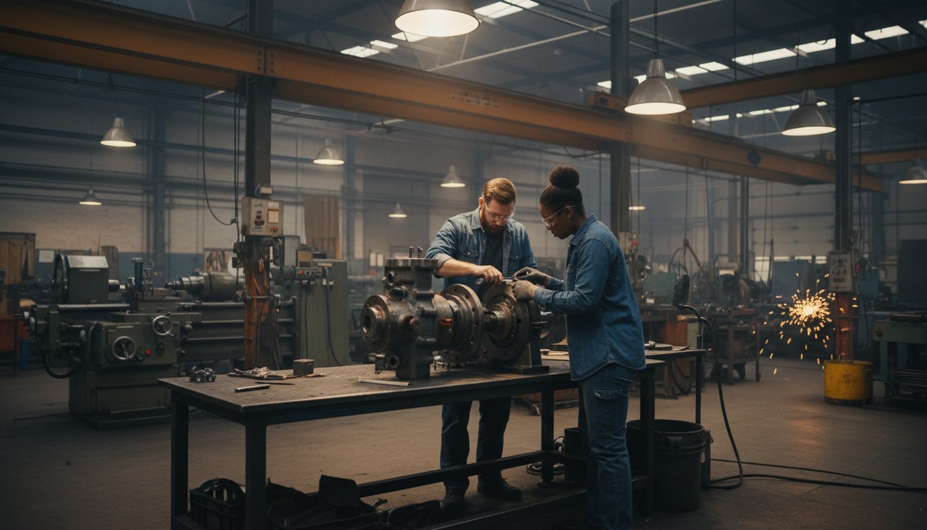 Industrial Machine Shop Services: A Guide to Heavy Equipment Repair