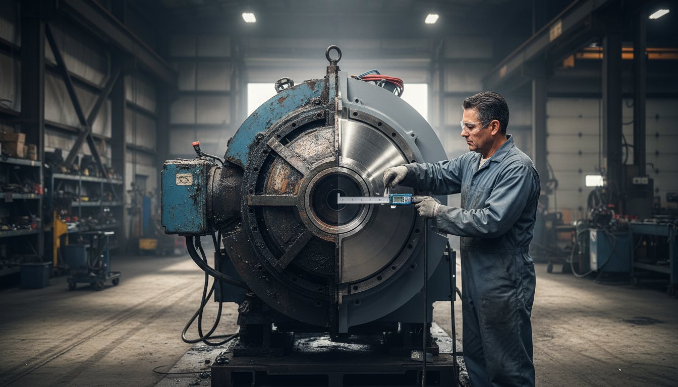 The Strategic Benefits of Equipment Refurbishment for Heavy Rotating Assets