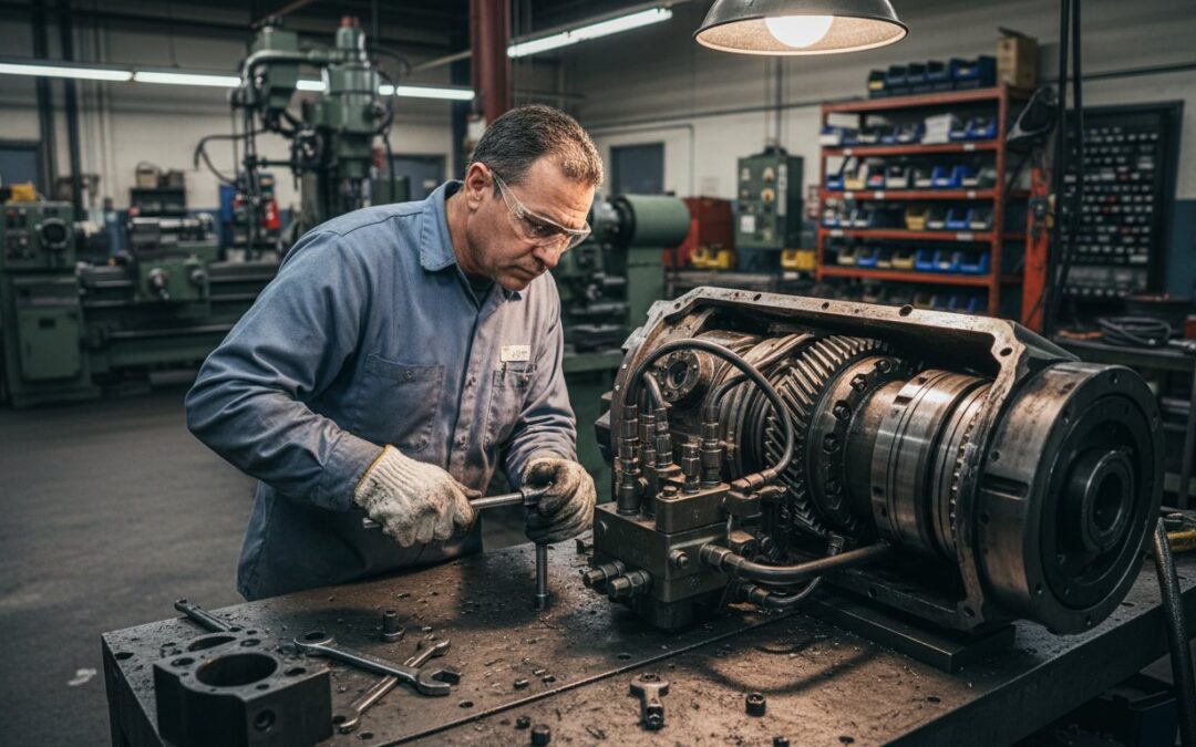 Hydraulic Drive Repair Specialists: Restoring Heavy Industrial Power and Reliability