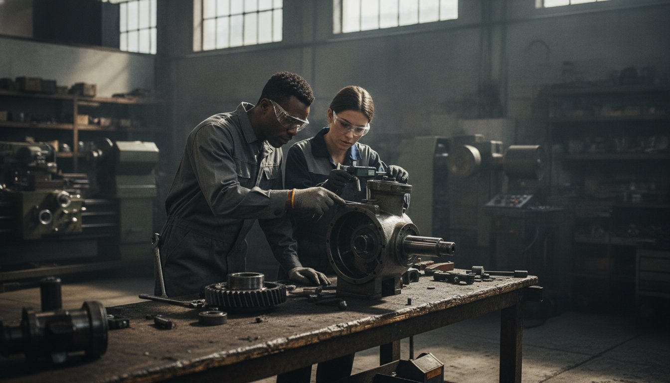 Industrial Repair Services for Manufacturing Plants: A Guide to Rotating Equipment Reliability